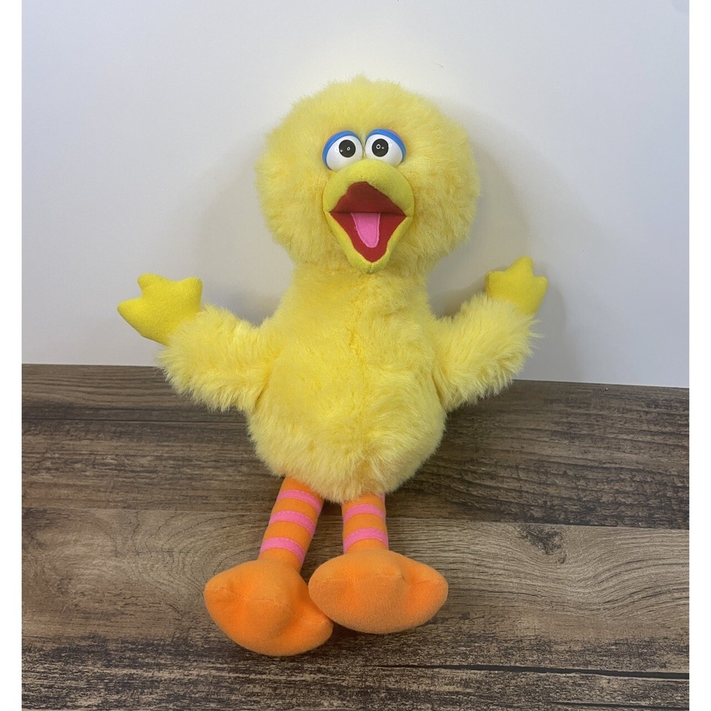 Vintage Sesame Street 14" Big Bird Plush Playskool 1995